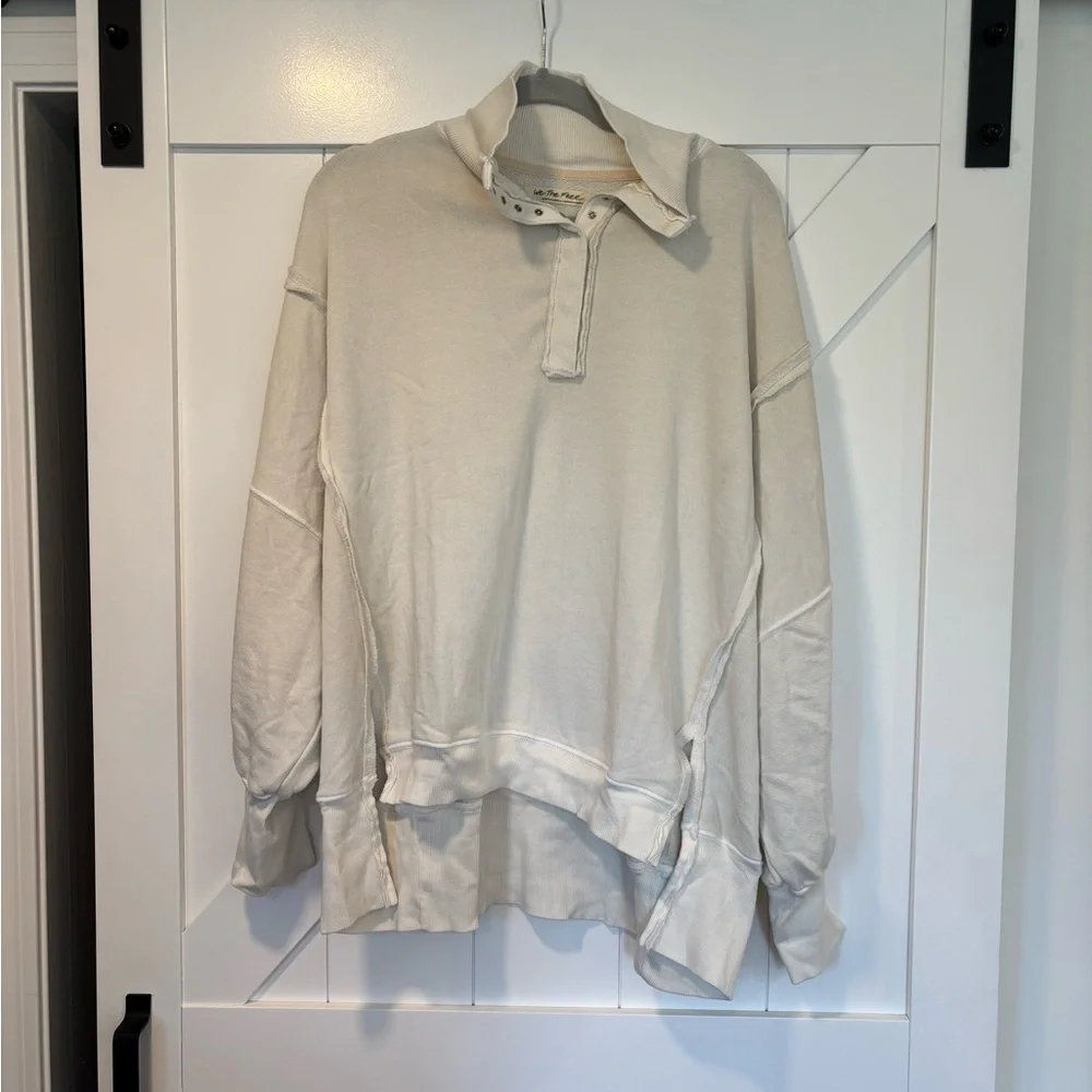 NWT FP We The Free Camden Henley Sweatshirt - Picture 4 of 4